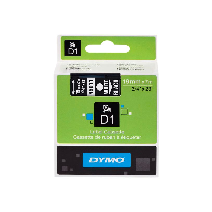 5411313452212-Dymo D1 - Ruban d'étiquettes auto-adhésives - 1 rouleau (19 mm x 7 m) - fond noir écriture -P_45811_1-4