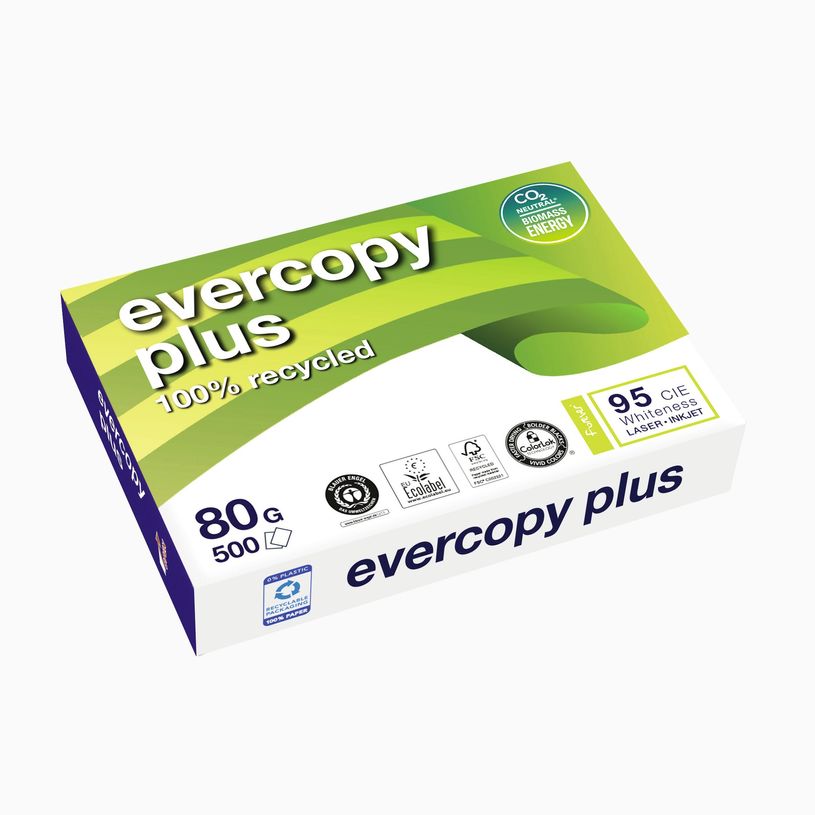 3288580500487-Clairefontaine Evercopy + - Papier blanc recyclé - A4 (210 x 297 mm) - 80 g/m² - 500 feuille-P_50048_1-0