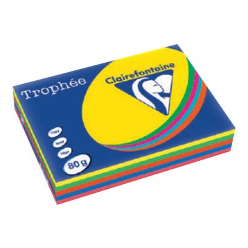 3329680170405-Clairefontaine Trophée - Papier couleur - A4 (210 x 297 mm) - 80 g/m² - Ramette de 500 feuil-P_51704_2-1