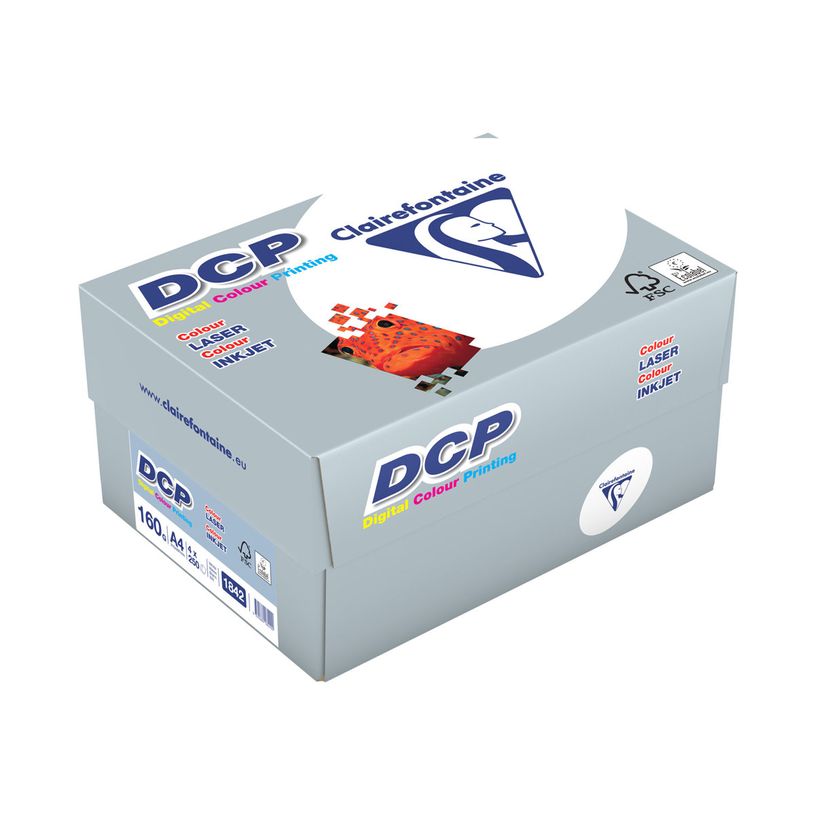 0400000518428-Clairefontaine DCP - Papier ultra blanc - A4 (210 x 297 mm) - 160 g/m² -  1000 feuilles (cart-P_51842_1-0