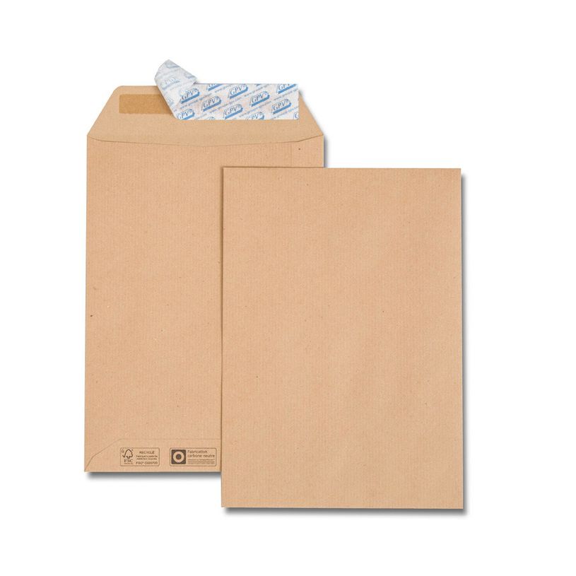 0400000523125-GPV Green - 50 Pochettes Enveloppes + 10 gratuites C4 229 x 324 mm - 90 gr - sans fenêtre - k-P_52312_2-1