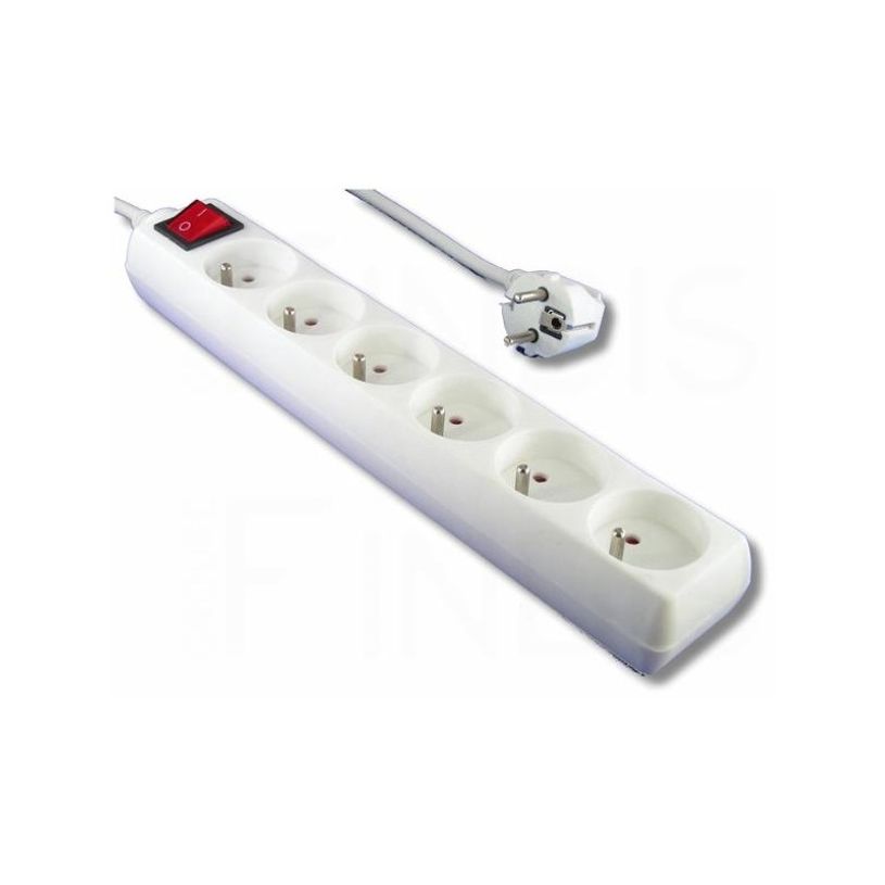 3304810007745-Ednet ASL6 - Multiprise électrique 6 prises avec interrupteur - coupe-circuit externe-P_52319_1-0