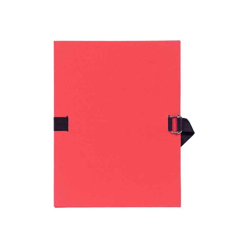 3130630007258-Exacompta - Chemise à sangle - rouge-P_52414_1-0