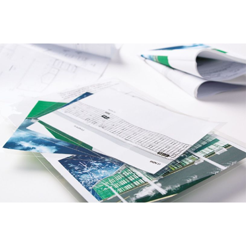 0077511530746-Fellowes - 100 pochettes de plastification A4 (216 x 303 mm) - 125 microns - brillantes -P_53074_11-5