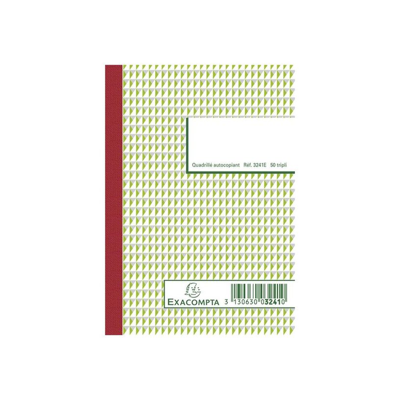 3130639032411-Exacompta - 5 Manifolds quadrillés 5x5 - 50 tripli - 15 x 10,5 cm-P_53241_3-1