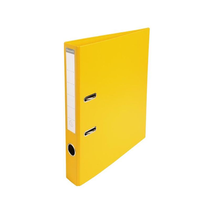 3130630535492-Exacompta - Classeur à levier - Dos 50 mm - A4 - pour 400 feuilles - jaune-P_53549_1-0