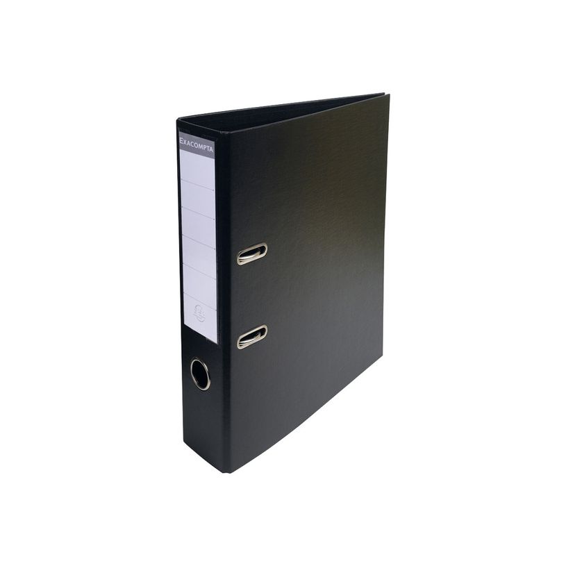 3130630537410-Exacompta - classeur à levier - pour A4 - capacité : 550 feuilles - noir-P_53741_1-0