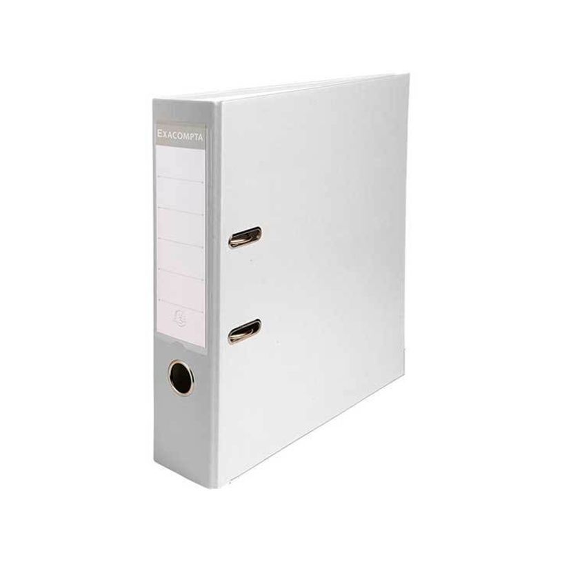 4010960918426-Exacompta - Classeur à levier - Dos 80 mm - A4 - pour 600 feuilles - blanc-P_53764_1-0