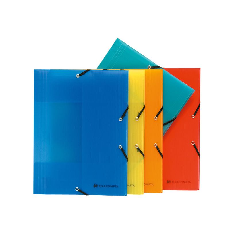 3130630558774-Exacompta Linicolor - Chemise polypro à rabats - A4 - disponible dans différentes couleurs-P_55877_1-0