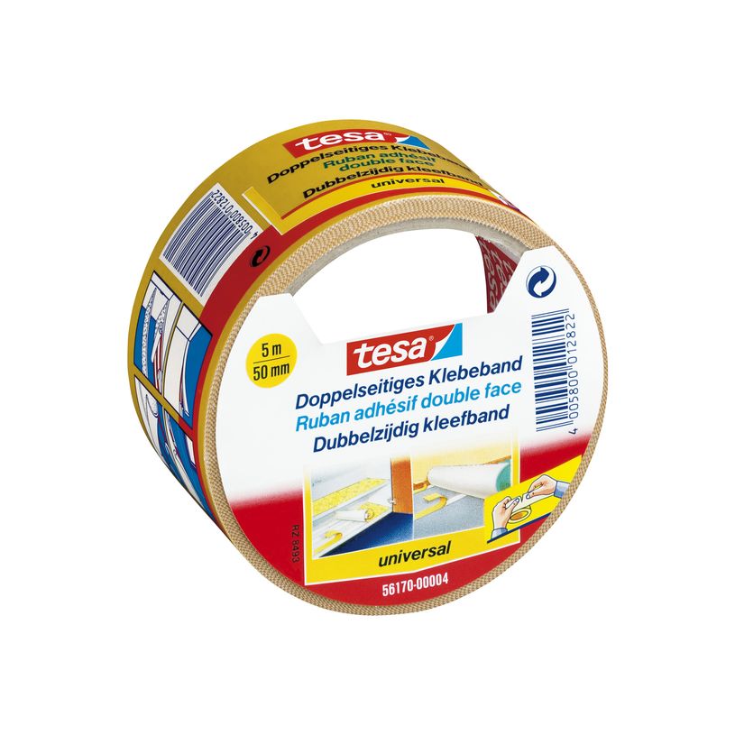 4005800008658-Tesa - Ruban adhésif d'emballage double face - 50 mm x 5 m-P_56179_4-0