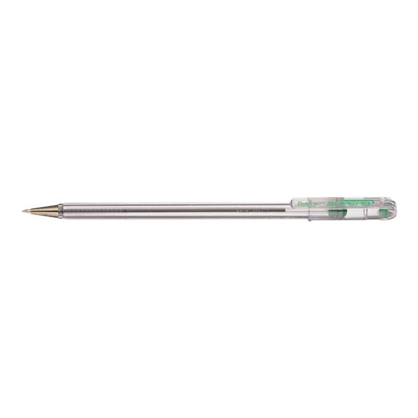3474371277045-Pentel Superb - Stylo à bille - vert - encre à huile - 0.7 mm - fin-P_57260_2-1