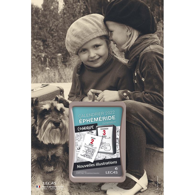 3147281601162-Lecas Rétro - Plaque avec bloc éphéméride humoristique - 17 x 25 cm - disponible dans diff-P_60116_2-1