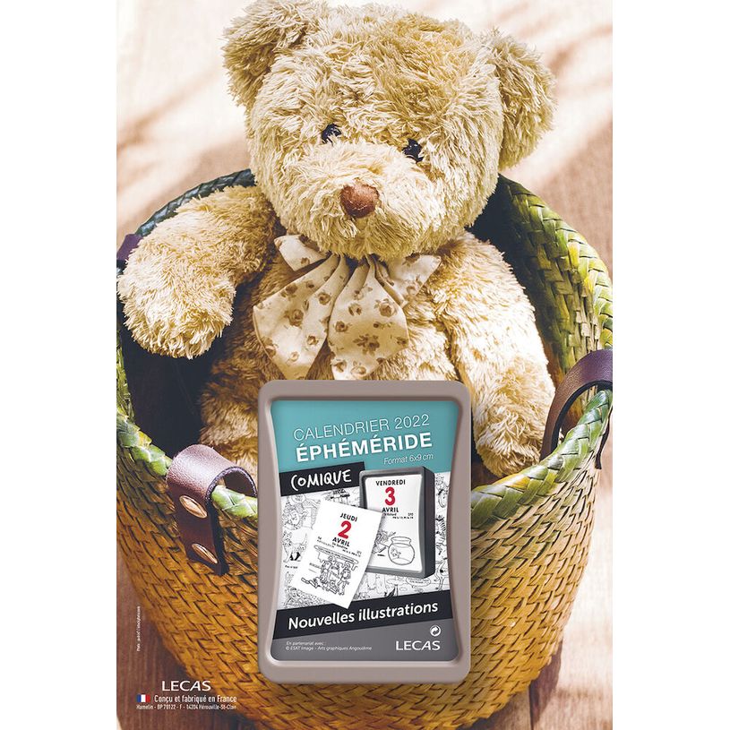 3147281601162-Lecas Rétro - Plaque avec bloc éphéméride humoristique - 17 x 25 cm - disponible dans diff-P_60116_3-2