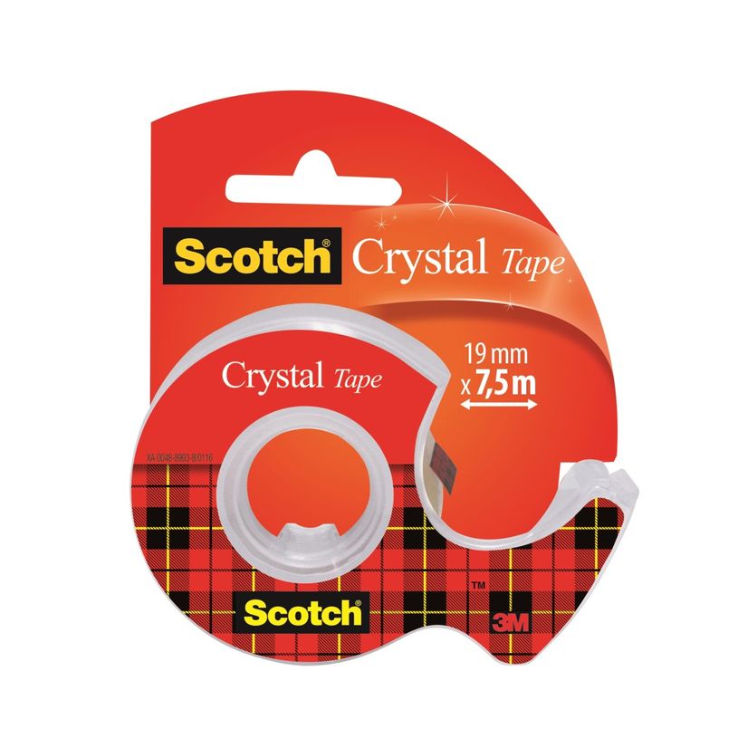0400000619750-Scotch Crystal - Ruban adhésif - 19 mm x 7,5 m - transparent-P_61975_1-0