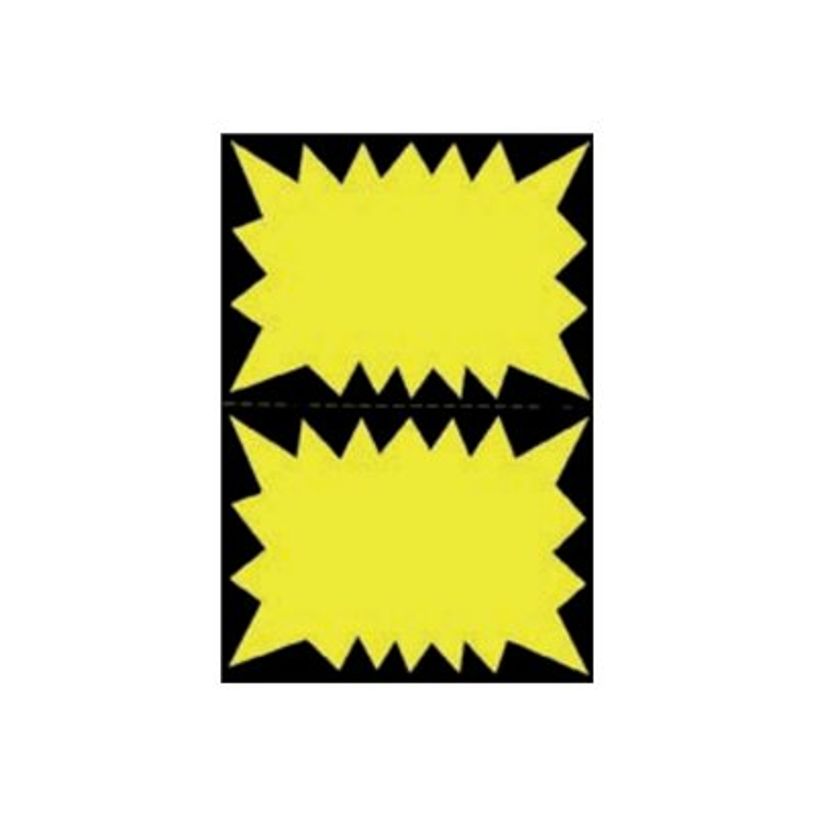 3270240673174-Apli Agipa - 100 cartons flash fluo - jaune - 6 x 9 cm-P_67317_2-1