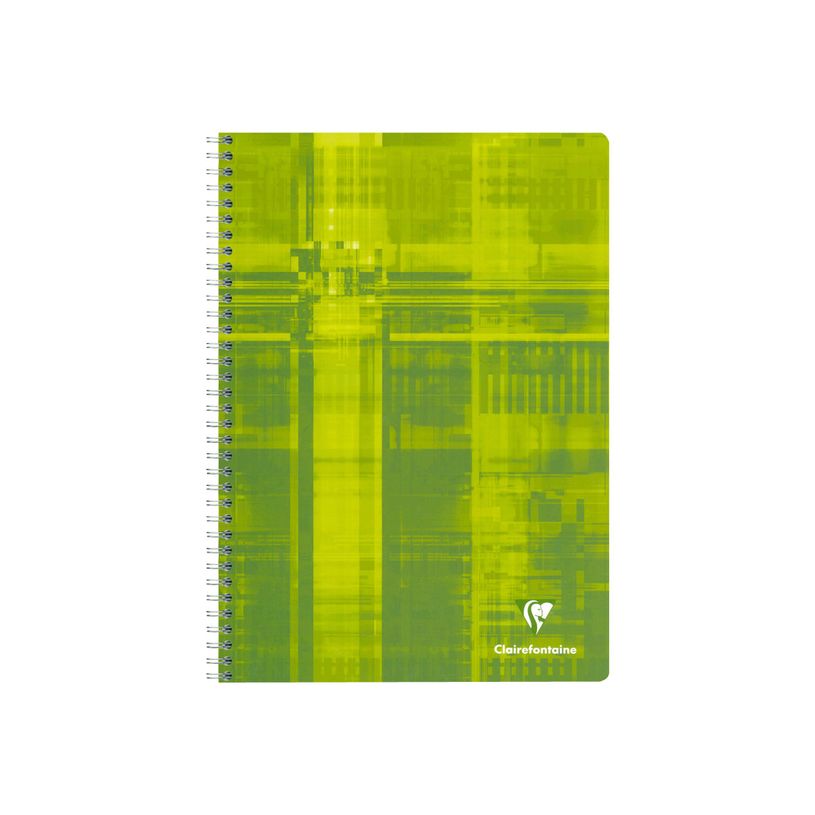 Cahier Spirale Clairefontaine Mimesys - 160 Pages Quadrillées 4x4 Mm, Papier 90 G, Couleur Pastel