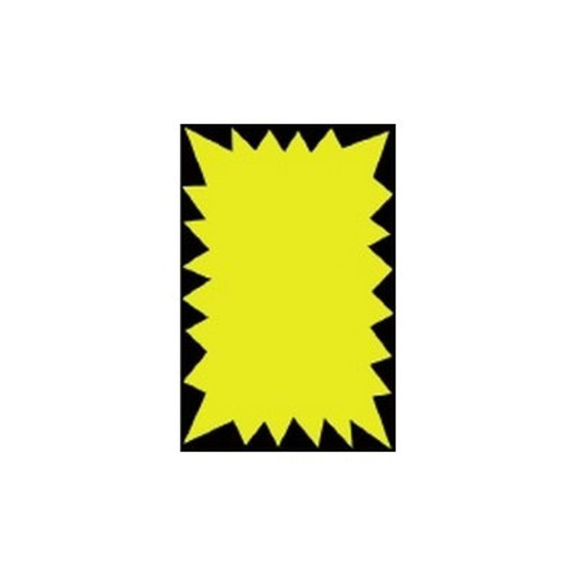 3270240683159-Apli Agipa - 100 cartons flash fluo - jaune - 9 x 12 cm-P_68315_1-0