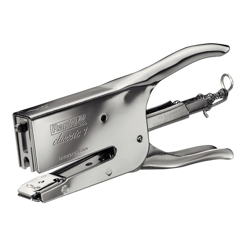 7313465106020-Rapid - Pince Agrafeuse Classic K1+ chromée - capacité de 50 feuilles - agrafes 26/6 ou 26/8-P_73010_6-7