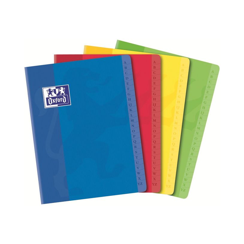 3020120814742-Oxford - Répertoire 17 x 22 cm - 96 pages - grands carreaux (Seyes) - disponible dans différ-P_81474_2-0