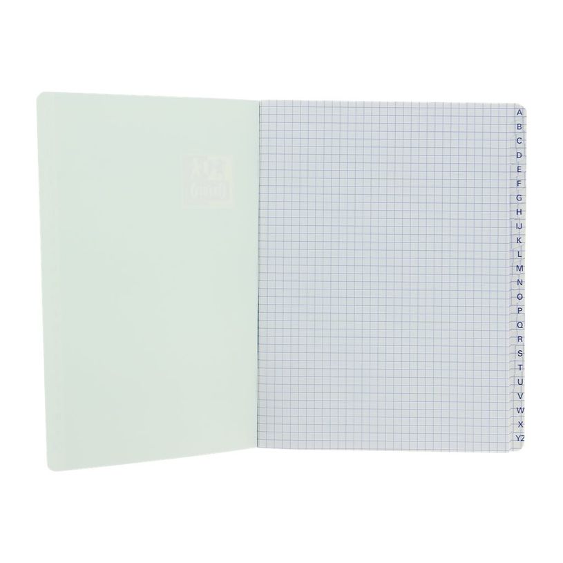 3020120814841-Oxford - Répertoire 17 x 22 cm - 120 pages - petits carreaux (5x5 mm) - disponible dans diff