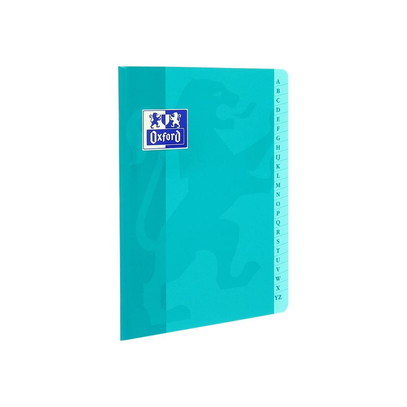 3020120814841-Oxford - Répertoire 17 x 22 cm - 120 pages - petits carreaux (5x5 mm) - disponible dans diff