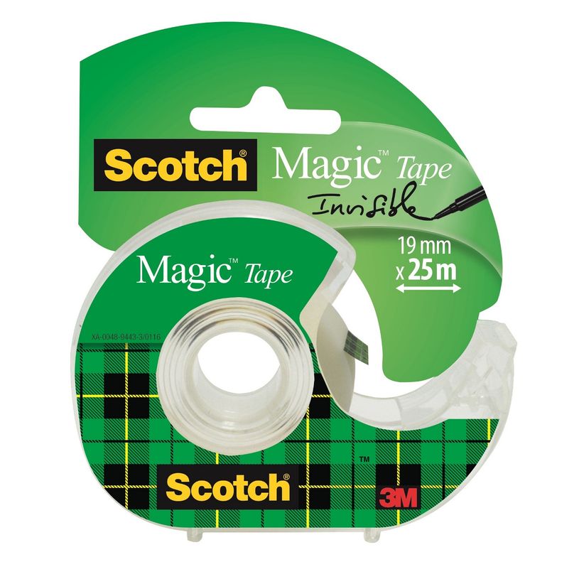 0051131592100-Scotch Magic - Ruban adhésif - 19 mm x 25 m - invisible-P_81925_1-0