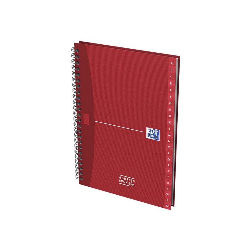 3020120028002-Oxford office essentials - Répertoire à spirale A5 - 144 pages - Disponible dans différent-P_84474_12-4
