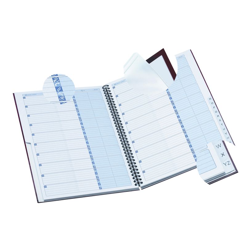 3020120028002-Oxford Office Essentials - Répertoire à spirale A5 - 144 pages - disponible dans différente-P_84474_5-4