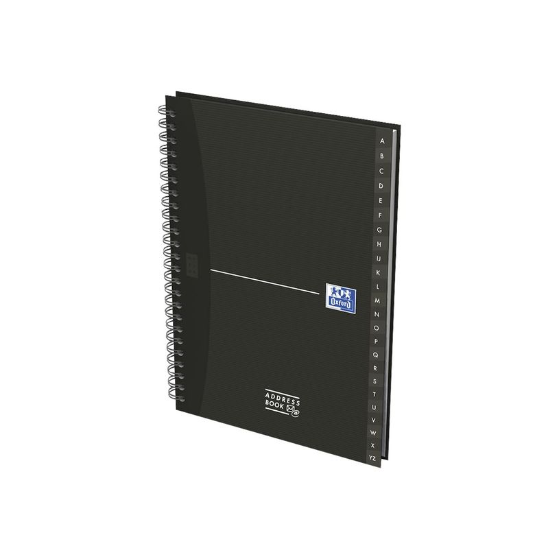 3020120028002-Oxford office essentials - Répertoire à spirale A5 - 144 pages - Disponible dans différente-P_84474_7-2
