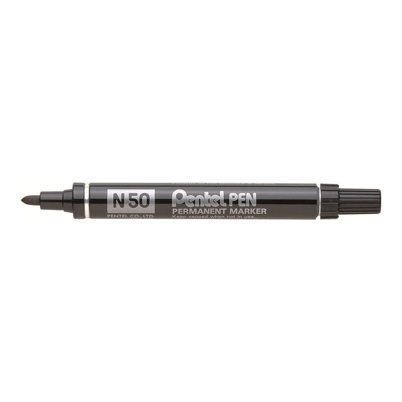 4902506077981-Pentel PEN N50 - Marqueur permanent - pointe ogive - noir-P_87144_1-0