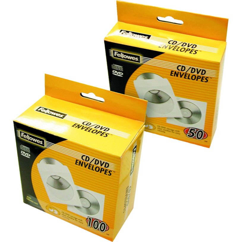 0400000906904-Fellowes - Pack de 50 enveloppes CD en papier blanc-P_90690_5-2
