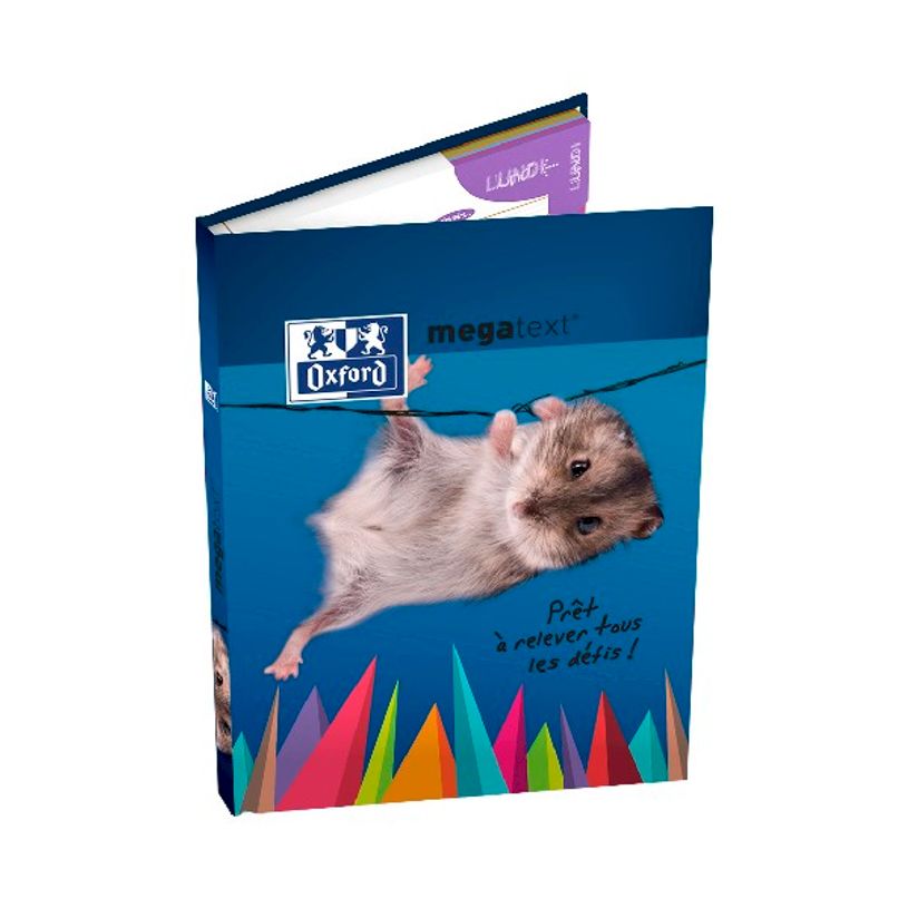 3147281911209-Cahier de textes Oxford Funny Pets - Megatext® - 15 x 21 cm - différents modèles disponibl-P_91120_10-4