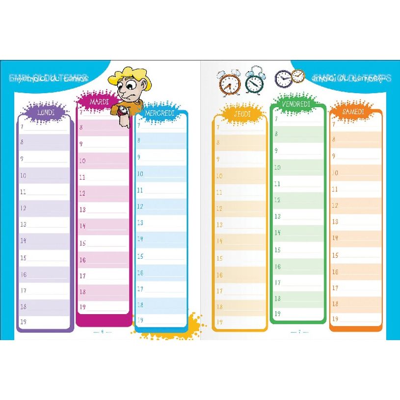 3147281911209-Cahier de textes Oxford Funny Pets - Megatext® - 15 x 21 cm - différents modèles disponibl-P_91120_13-7