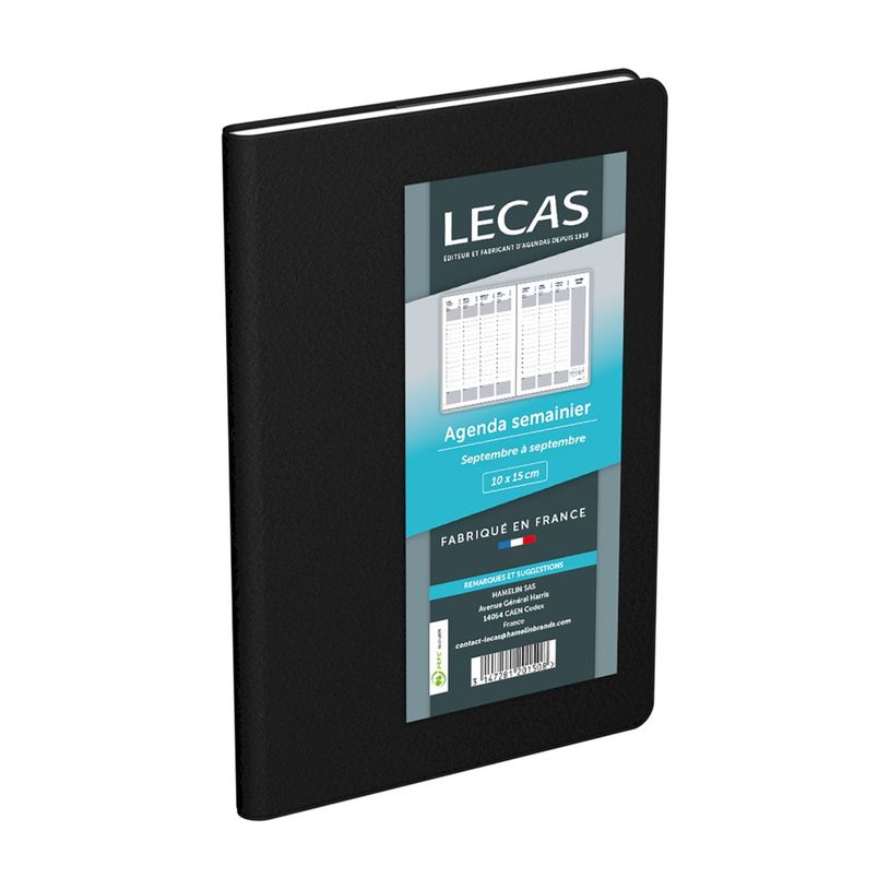 3147281930507-Agenda Lecas Classique - 1 semaine sur 2 pages - 10 x 15 cm - différents modèles disponibles-P_93050_2-0