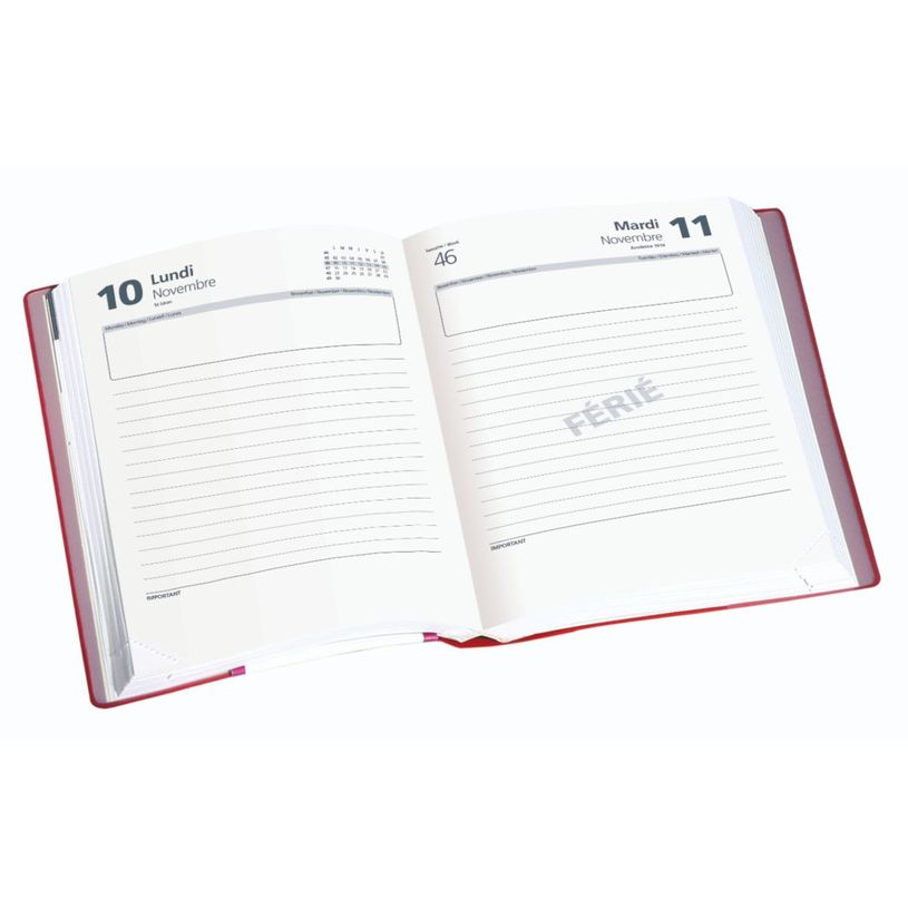 3147281941305-Agenda Lecas Classique - 1 jour par page - 12 x 18 cm - différents modèles disponibles-P_94130_9-7