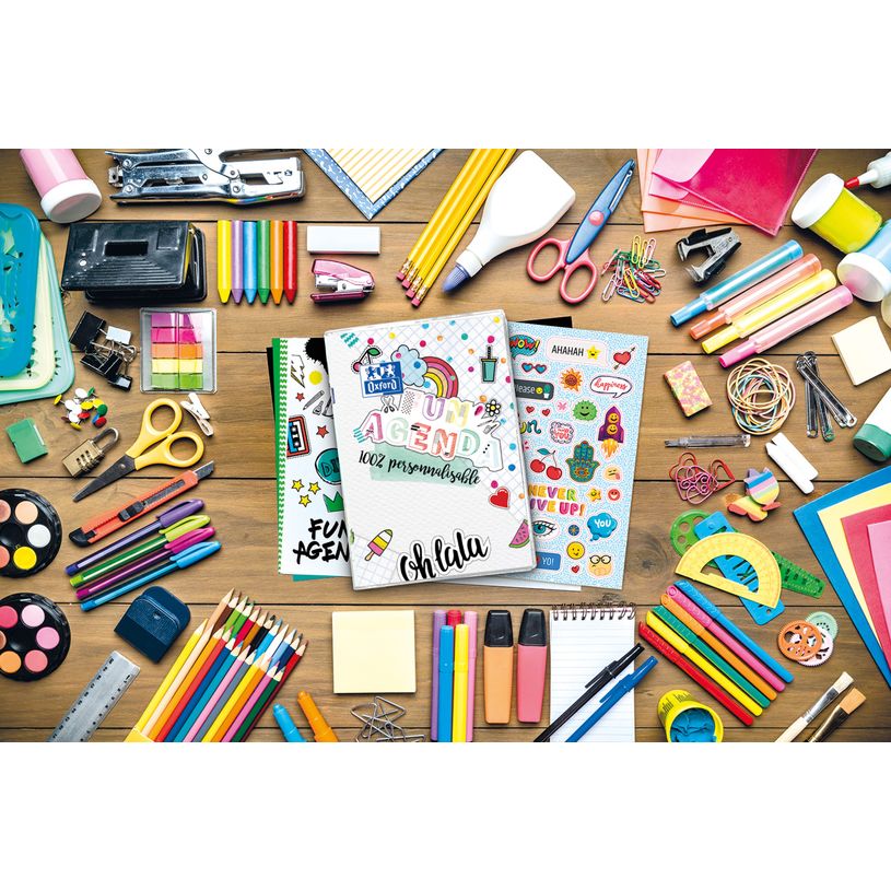 3147281943903-Agenda Oxford Fun'Agenda personnalisable - 1 jour par page - 12 x 18 cm - différents modèle-P_94390_12-8