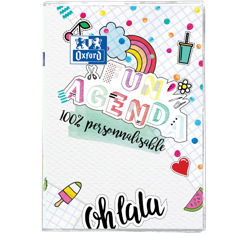 3147281943903-Agenda Oxford Fun'Agenda personnalisable - 1 jour par page - 12 x 18 cm - différents modèles-P_94390_4-0