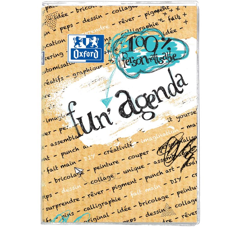 3147281943903-Agenda Oxford Fun'Agenda personnalisable - 1 jour par page - 12 x 18 cm - différents modèles-P_94390_6-2
