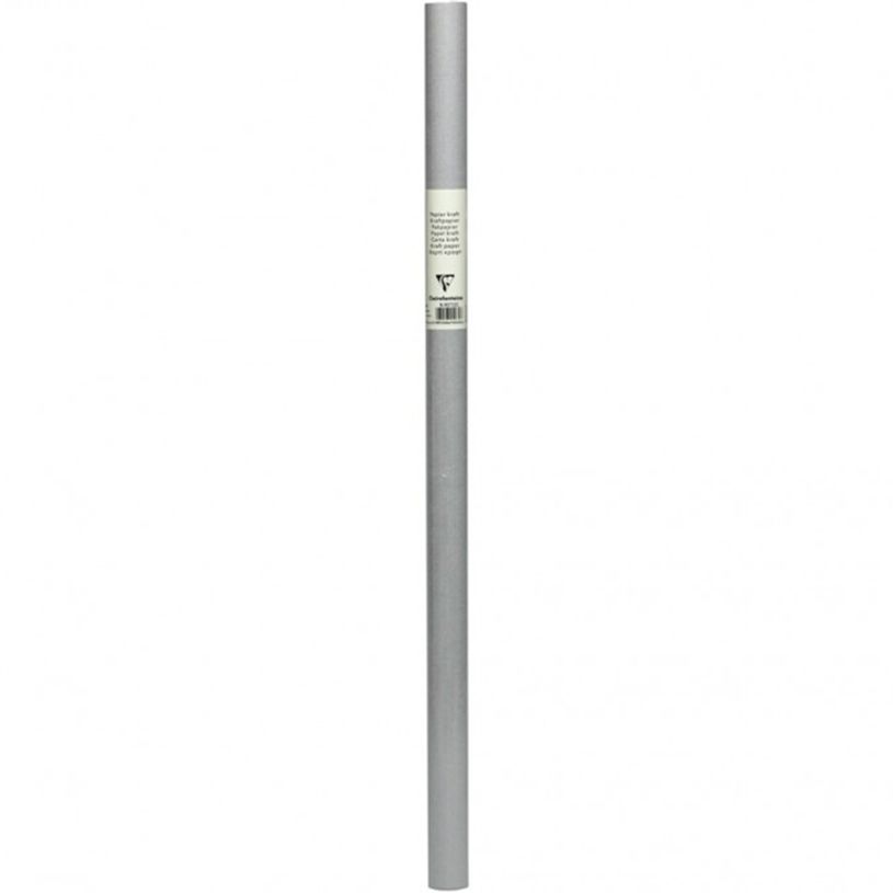 3065503049328-Clairefontaine - Papier cadeau kraft - 70 cm x 3 m - 65 g/m² - gris-P_95732_1-0