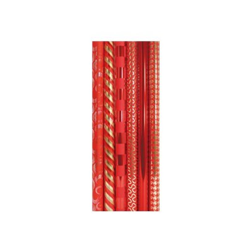 3329680958928-Clairefontaine Premium - Papier cadeau - 70 cm x 2 m - 80 g/m² - rouge-P_95892_1-0
