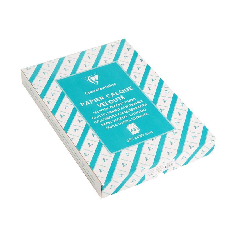 3329680965094-Clairefontaine - Papier- calque - A3 - 500 feuilles - transparent-P_96509_2-1