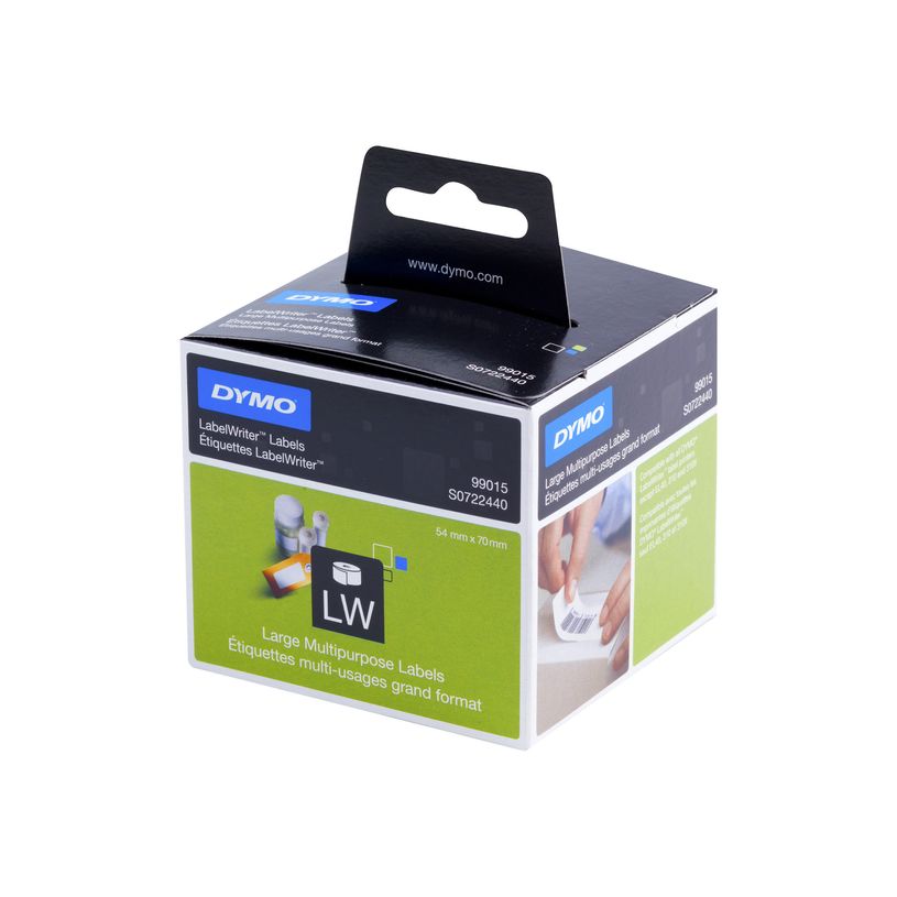 5411313990158-Dymo LabelWriter MultiPurpose  - Ruban d'étiquettes auto-adhésives - 1 rouleau de 320 étiquettes (54 x 70 mm) - -P_99015_8-4