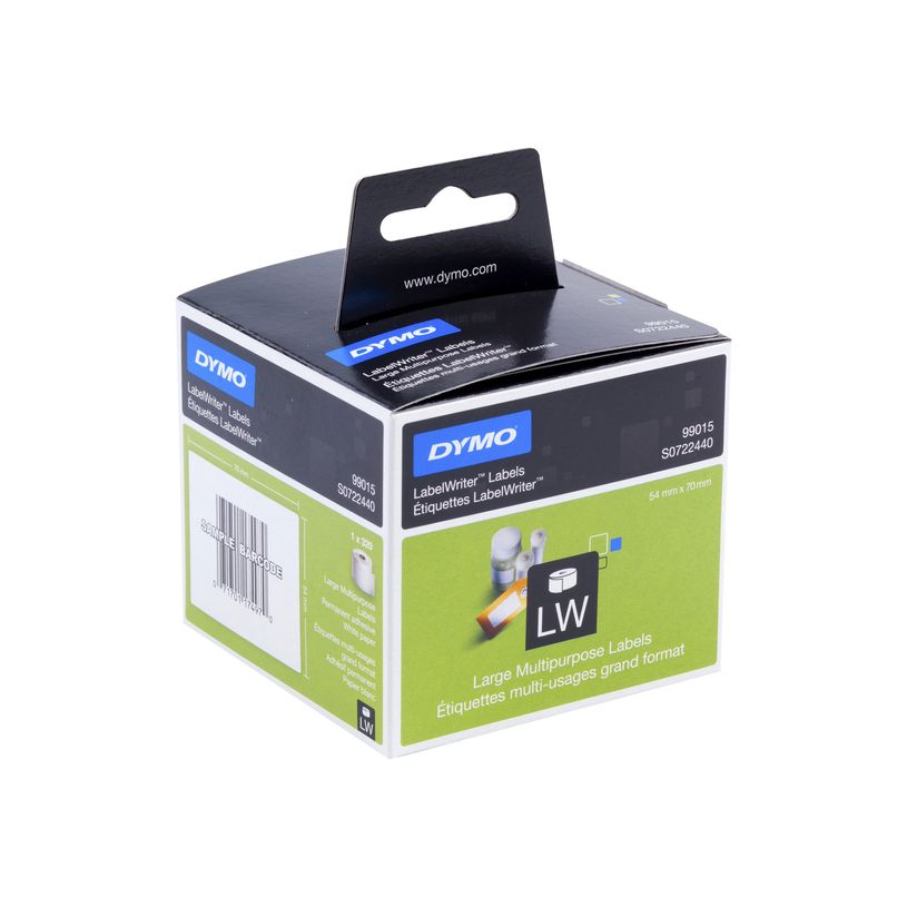 5411313990158-Dymo LabelWriter MultiPurpose  - Ruban d'étiquettes auto-adhésives - 1 rouleau de 320 étiquettes (54 x 70 mm) - -P_99015_9-3