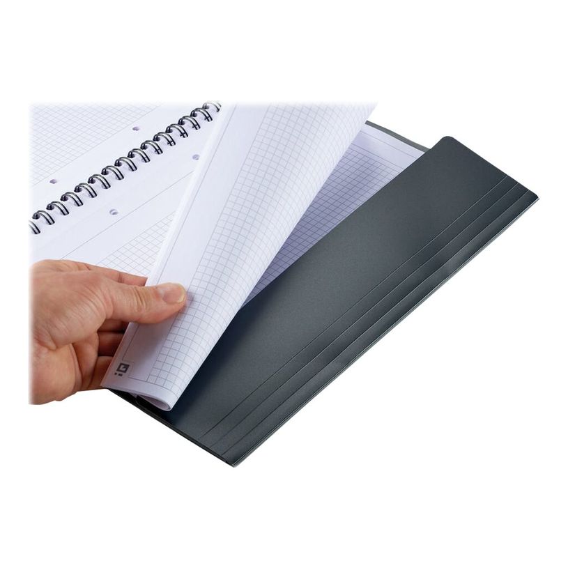3020120017013-Oxford Meetingbook - Cahier à spirale A4 (21x29,7 cm) - 160 pages - petis carreaux (5x5 m-P_1001701_15-14