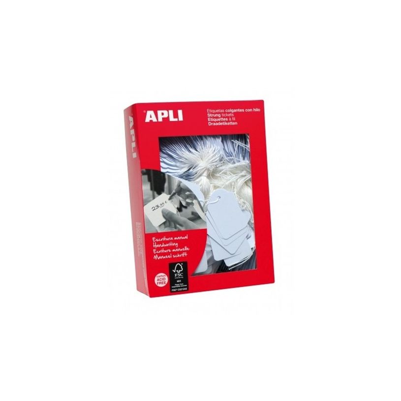 8410782003830-APLI PAPER - Blanc - 7 x 9 mm 1000 unités étiquettes-P_100383_1-0