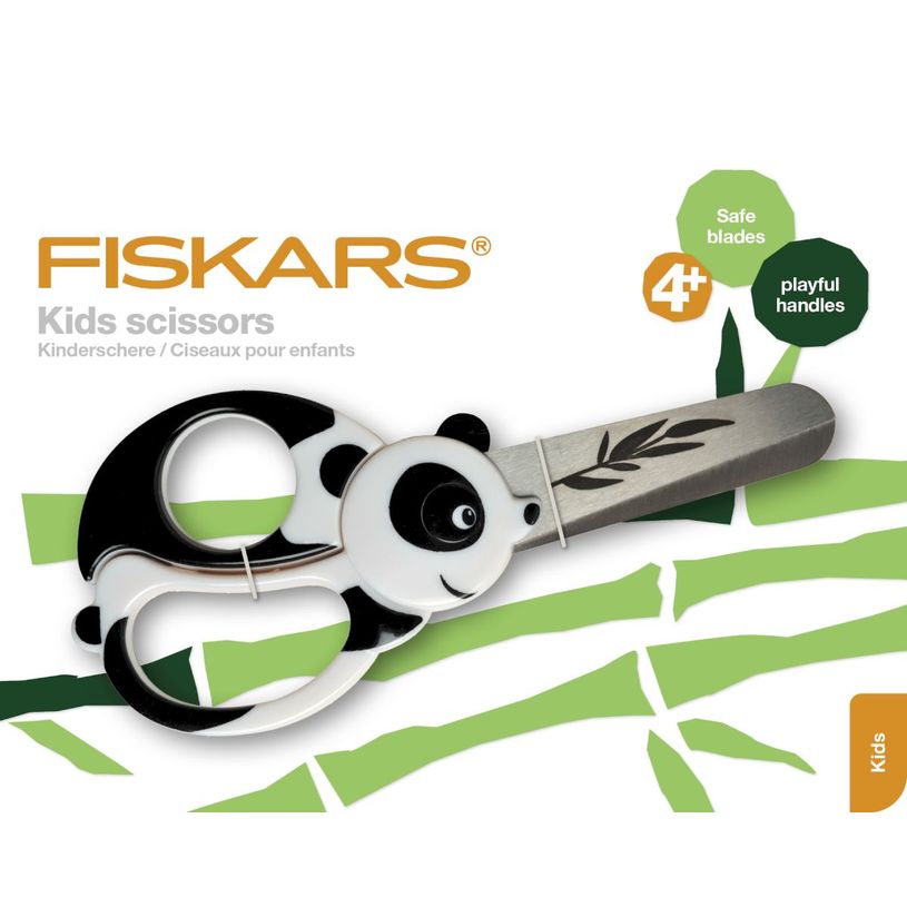 3359000013822-Ciseaux Panda 13 cm Fiskars - enfant--5