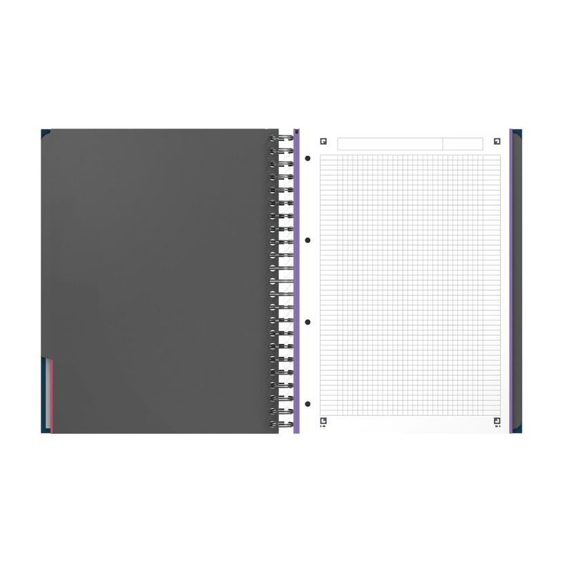 8412771025045-Oxford Europeanbook - Cahier A4 (21x29,7 cm) - 240 pages - petits carreaux (5x5 mm) - disponible dans diff--1