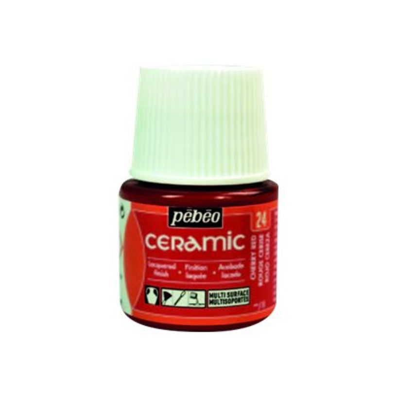 3167860250284-Pebeo Ceramic - Peinture - peinture à base de solvant - vert victoria - opaque - 45 ml-P_1025028_3-1