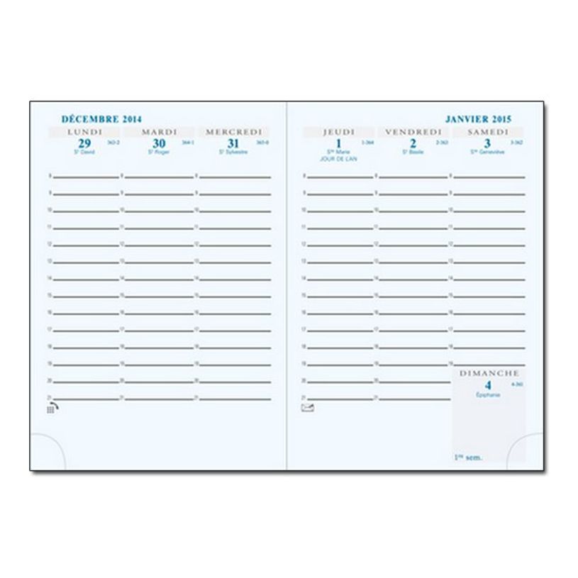 3660942001861-Agenda de poche Cassandra Horizons 15 - 1 semaine sur 2 pages - 10,5 x 15,5 cm - disponible dans d-P_106048230_11-12
