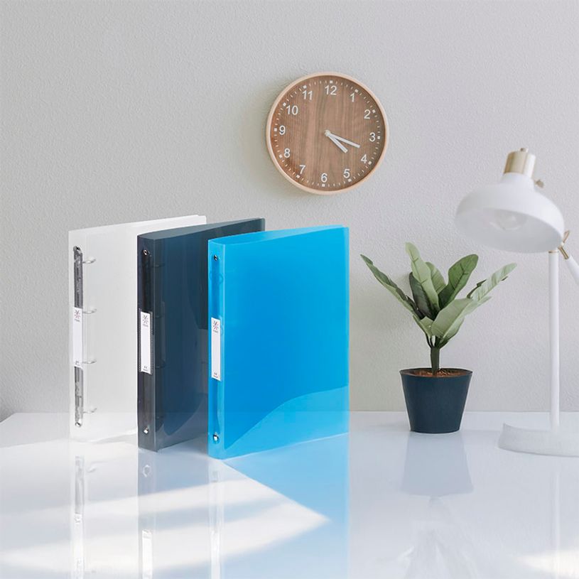 3135250613834-Viquel Propyglass - Classeur à anneaux - Dos 40 mm - A4 Maxi - pour 225 feuilles - disponible dans diff--4